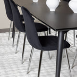 Jídelní stůl Ellis s jídelní židlí Polar