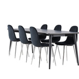 Jídelní stůl Ellis s jídelní židlí Polar