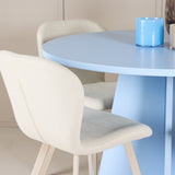 Bootcut Table - Baby Blue se 4 židličkami Lilja - Béžová