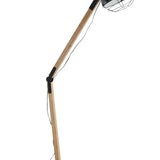 Stojací lampa Kick, černá, 190x30x30