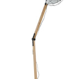 Stojací lampa Kick, černá, 190x30x30