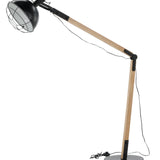 Stojací lampa Kick, černá, 190x30x30