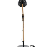 Stojací lampa Kick, černá, 190x30x30