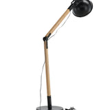 Stojací lampa Kick, černá, 190x30x30