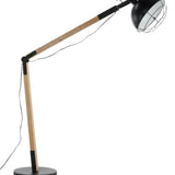 Stojací lampa Kick, černá, 190x30x30