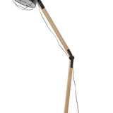 Stojací lampa Kick, černá, 190x30x30