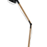 Stojací lampa Kick, černá, 190x30x30