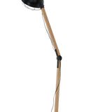 Stojací lampa Kick, černá, 190x30x30
