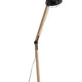 Stojací lampa Kick, černá, 190x30x30