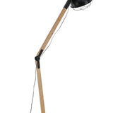 Stojací lampa Kick, černá, 190x30x30