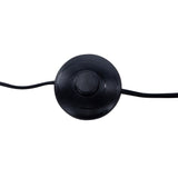 Stojací lampa Kick, černá, 190x30x30