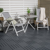 Parma cafébord ø90 - Bílá Alu / Šedá Aintwood+Albany Chair 5:pos - Bílá Alu / Šedá textilie / Aintwood_2