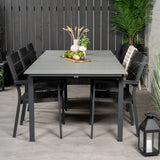 Stůl pro úrovně 229/310 - Černá/šedá - Židle pro úrovně (stohovatelné) - Black Alu / Black Aintwood 6