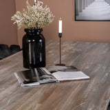 Jepara Matbord - Grå - 250*100*H76+Limhamn - Židle - Grey Velvet_6