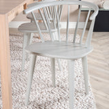 Slider Extension Table - White Wash - 170+40+40cm - Bobby - Jídelní židle - Světle šedá 6