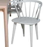 Slider Extension Table - White Wash - 170+40+40cm - Bobby - Jídelní židle - Světle šedá 6
