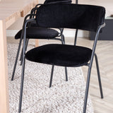 Slider Extension Table - White Wash - 170+40+40cm +Arrow křeslo - Černé nohy