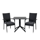 Way café table 70*70+Anna Chair - Black_2