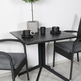 Way café table 70*70+Anna Chair - Black_2