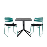 Way café table 70*70+Lina Jídelní židle - Green_2