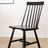Jídelní stůl Jimmy, černá Bílá HPL+L√∂nneberga Windsor Chair, Black_6