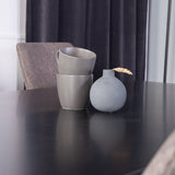 Piazza Matbord - Ek-look / svart - 180*90*75 +Leone - Jídelní židle - Dub/tmavě šedá _6