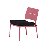 Lounge křeslo Lina, 2ks, růžové