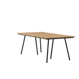 Jídelní stůl Chan, přírodní barva, 200x100