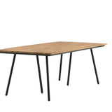 Jídelní stůl Chan, přírodní barva, 200x100