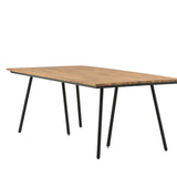 Jídelní stůl Chan, přírodní barva, 200x100
