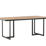 Jídelní stůl Khung, přírodní barva, 200x100
