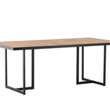 Jídelní stůl Khung, přírodní barva, 200x100