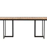 Jídelní stůl Khung, přírodní barva, 200x100
