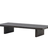 Konferenční stolek Lancester, hnědý, 140x60x25