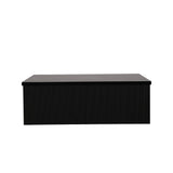 Konferenční stolek Lenox, černý, 90x90