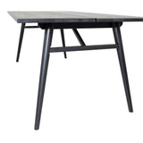 Jídelní stůl Sleek, černý, 95x195