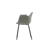 Jídelní židle Comfort, 2ks, šedá, S60,5xD52xV79,5