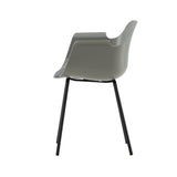 Jídelní židle Comfort, 2ks, šedá, S60,5xD52xV79,5