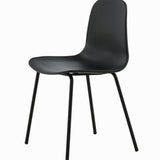 Jídelní židle Arctic, 2ks, černá, S49xD47,5xV82