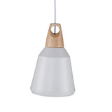 Závěsná lampa Nao, bílá