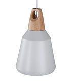 Závěsná lampa Nao, bílá