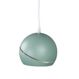 Závěsná lampa Wei, zelená