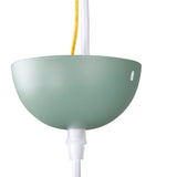 Závěsná lampa Wei, zelená