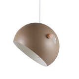 Závěsná lampa Tubbie, béžová