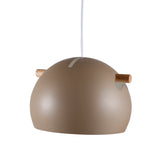 Závěsná lampa Tubbie, béžová