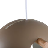 Závěsná lampa Tubbie, béžová