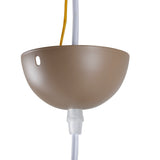 Závěsná lampa Tubbie, béžová