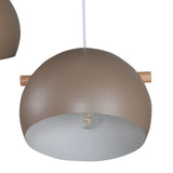 Závěsná lampa Tubbie, béžová