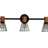 Nástěnná lampa Atticus, černá