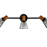 Nástěnná lampa Atticus, černá